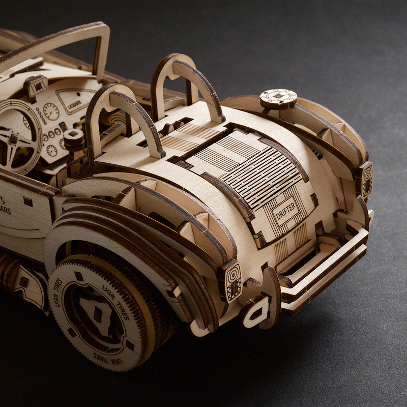 Ugears Drift Cobra Racing Car 3D Wooden Puzzle – UGEARS Canada